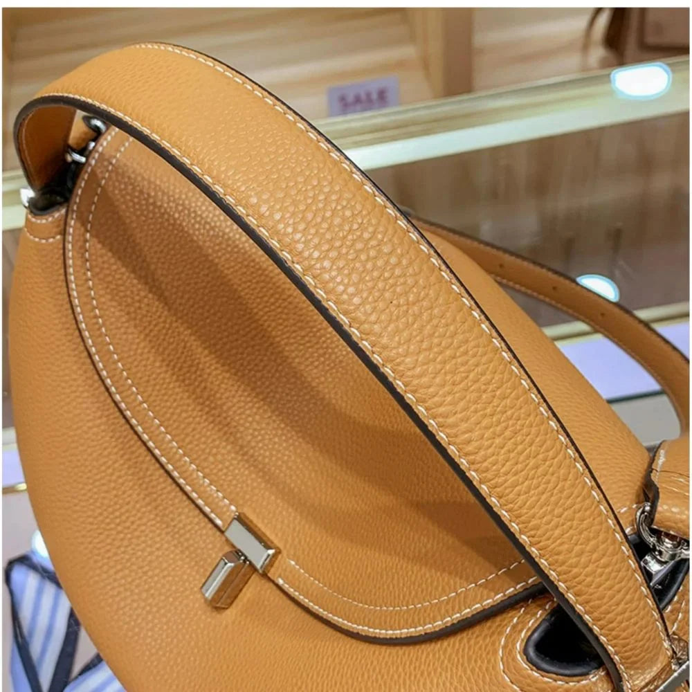 Velmora™ | Casual Leather Handbag - Stylish Comfort All Day Long